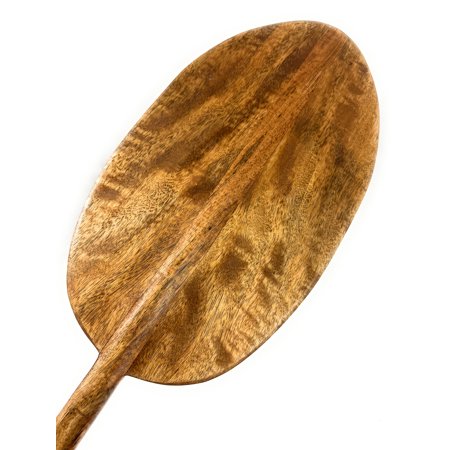 Hokulea Blonde Koa Canoe Paddle 50 inches with T-Handle XL Blade - Made in Hawaii - | #KOA7249
