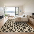 thumbnail image 3 of ODIKA 5'x7' Machine Washable Non-Slip Area Rug, Geometric Beige High Traffic Rug, Beige, 1004337, 3 of 7