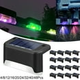 thumbnail image 3 of CAMOTUSE Solar Pool Side Lights 8-Packs Color Changing Waterproof Light up Swimming Pool, 3 of 6
