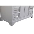 thumbnail image 6 of Elegant Decor Americana 48" Wood Single Bathroom Vanity in Light Gray, 6 of 13
