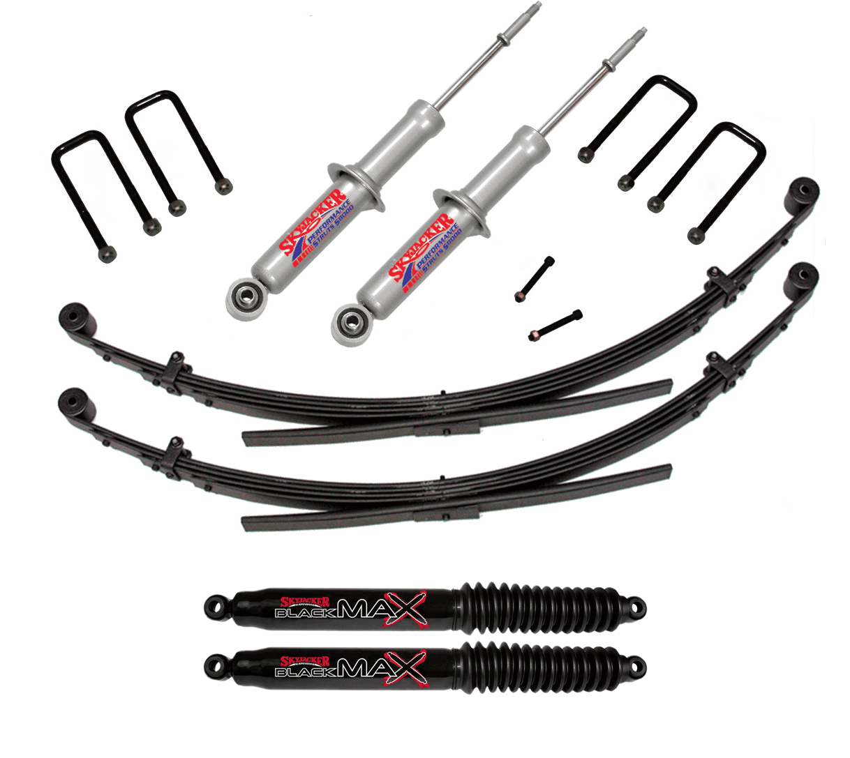 Skyjacker 3" Lift Kit w/Black Max Shocks for 199804 Toyota