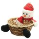 thumbnail image 3 of Cesta de almacenamiento de dulces de Feliz Navidad Cesta de almacenamiento de Papá Noel Cesta de almacenamiento de dulces de Navidad Decoración Caja de regalos de Navidad 2025, 3 of 5