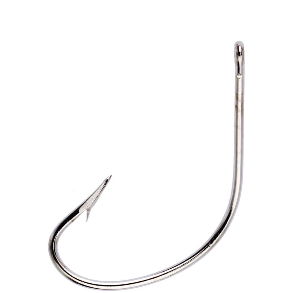 Eagle Claw L142FH3/0 Lazer Sharp Kahle Offset Hook, Size 3/0, Needle
