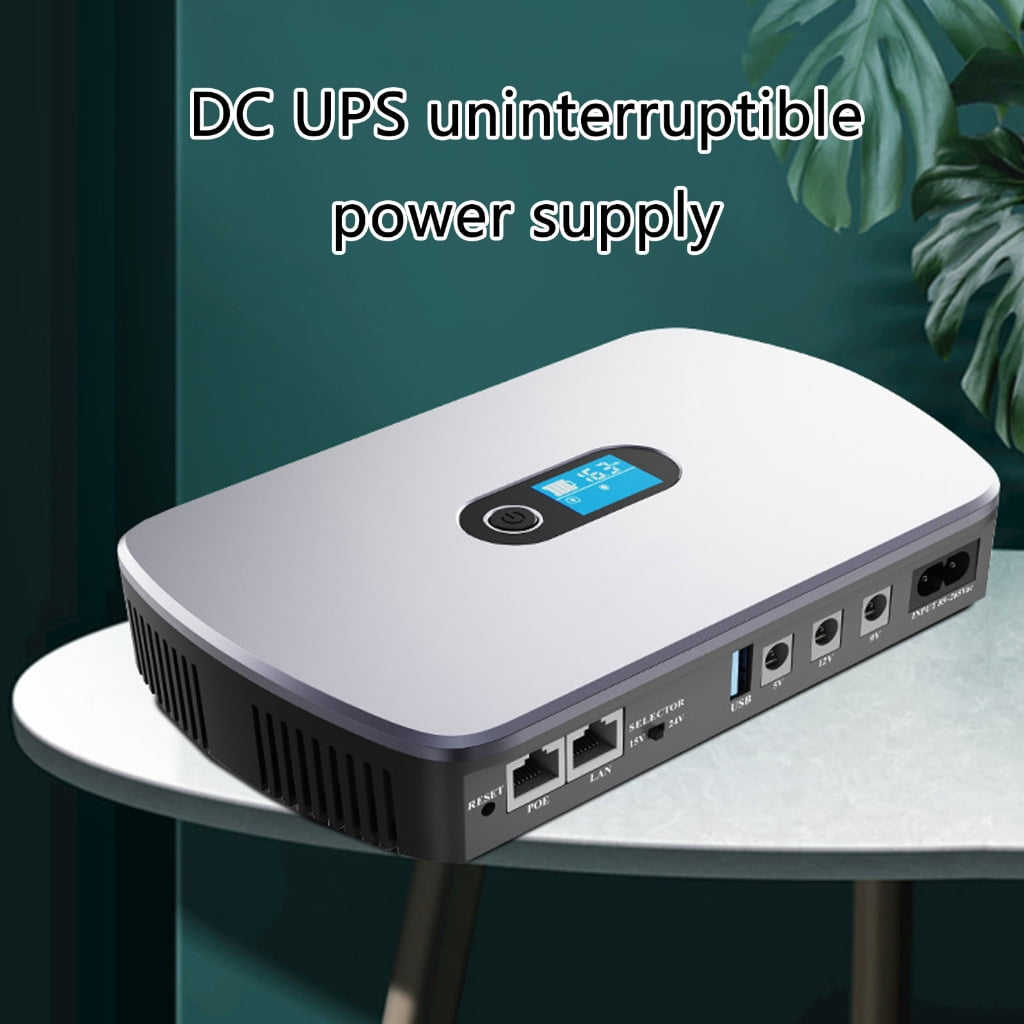 UPS 8800mah/10400mA Battery Backup for Continuous Networking Connecting