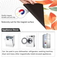 thumbnail image 4 of Yayeee Magnetic Dishwasher Cover for The Front Decoration Home Kitchen Machine Sticker Protector, Orange Autumn Leaves, 4 of 6