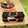 thumbnail image 1 of EGNMCR Storage Containers Multi Purpose Oxfords Cloth Storage Bag Heavy Duty Waterproof Zippered Portable Organizer Bag For BBQ Tools Car Emergency Kits Small Tools Oxford Clothss Storage Bagss, 1 of 6
