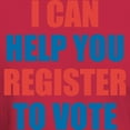 thumbnail image 3 of CafePress - I CAN HELP YOU REGISTER TO VOTE VOLUNTEER VOTER T - Men's Classic Graphic Cotton T-Shirt, 3 of 4