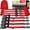 Red, variant on Ratchet Straps 4 -15 FT - 2200 LB Break Strength - Ratchet Tie Down Straps with Safety Lock S Hooks - Cargo Straps for Moving, Appliances, - Soft Loop Tie Down Straps
