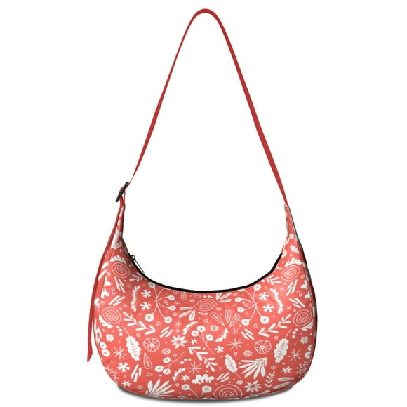 Boho Chic Fanny Pack – Vintage Belt Bag with Abstract Tribal Print for Women – Lightweight Crossbody Travel Pouch with Zipper Pockets