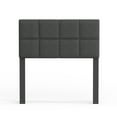 thumbnail image 6 of Glenwillow Home Paio 20" Twin Upholstered Headboard - Dark Grey, 6 of 8