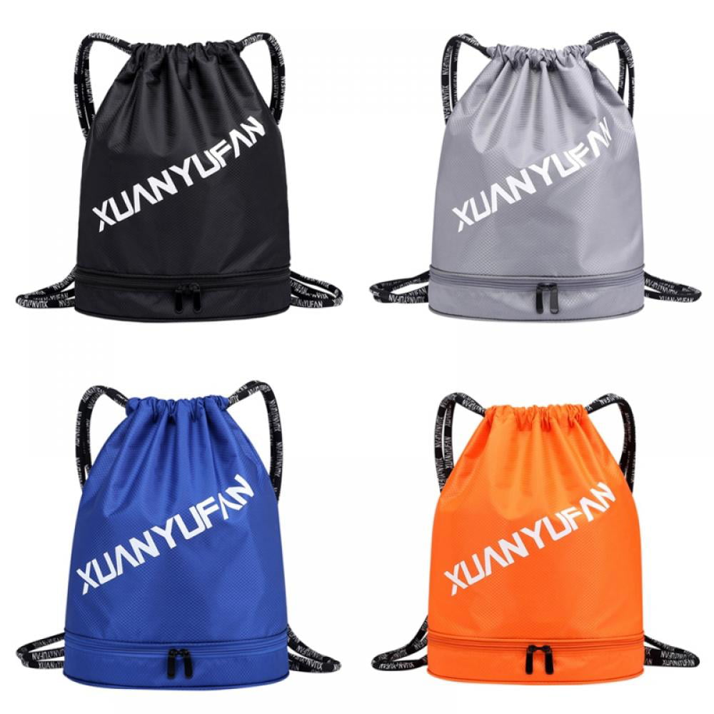 Gym Garment Bag Sports Roller Skate Shoes Gym Bag Organizer Gym Bags For Men Lightweight With Zipper Pocket Sports Athletic School Travel Gym Cinch Sack