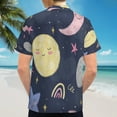 thumbnail image 6 of High Quality Hawaiian Shirts for Men Short Sleeve Aloha Beach Shirt Floral Summer Casual Button Down Shirts Blouses E4H27W, 6 of 7