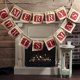 thumbnail image 1 of FELIZ NAVIDAD Banners Guirnaldas para Foto Prop Decoración de Fiesta de Navidad (Clásico) JAMW Sencillez, 1 of 3