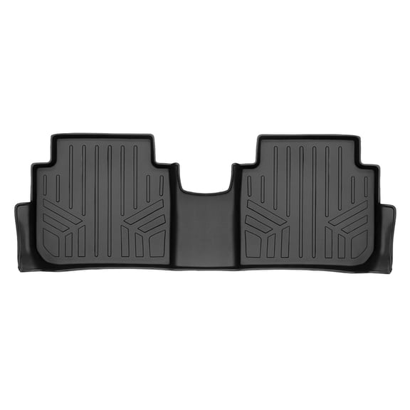 SMARTLINER All Weather Custom Fit Black 2nd Row Floor Mat Liner Set Compatible With 2023 Honda CR-V & CR-V Hybrid