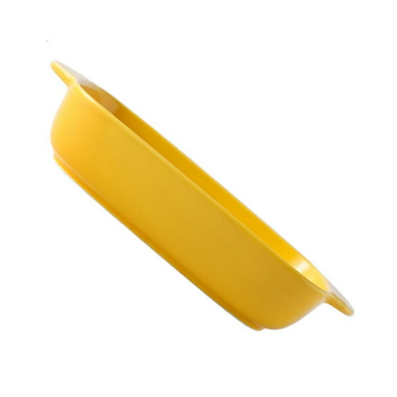 LEORX Ceramic Baking Pan Nonstick Oven Tray Ware Design For Pizza And Baked Rice High Gloss Finish Easy To Clean