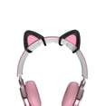 thumbnail image 6 of Cute Pink Headphones Accessories Cats Ear Suitable for Headphone Gaming Headsets Attachment Stereo Headset Decoration, 6 of 8