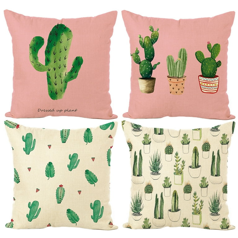 Cactus top pillow walmart