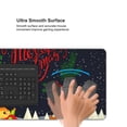 thumbnail image 5 of Hirioo Merry Christmas Elk for Mouse Pad ,Anti-Slip Base, Durable Stitched Edges, Perfect for Gaming, Office, and Home Use,16x35.5in, 5 of 9