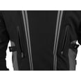 thumbnail image 4 of Chamarra motociclista hombre protectores reflejante impermeable WORKLAND 1985 negro L WKL 1985NEGROGRIS, 4 of 9