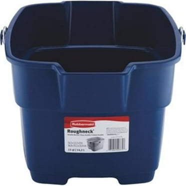 Rubbermaid Roughneck Multi Purpose Cleaning Bucket 15 Quart - Blue FG287100ROYBL