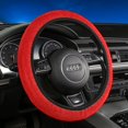 thumbnail image 1 of Funda para volante de coche con perforación con incrustaciones de diamantes y sin anillo interior, 1 of 1