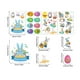 thumbnail image 3 of Decoraciones de Pascua, adornos de Pascua, regalos de Pascua, pegatinas de Pascua para refrigerador, tarjetas de PVC, conejos lindos, pegatinas de pared para habitación infantil, pegatinas de huevos d, 3 of 6
