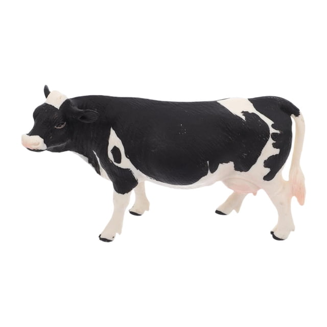 Figura de juguete de vaca, vaca, aprendizaje, regalo para niños, decorativa, decoración de mesa, coleccionista Estilo a