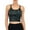 Camouflage, variant on LELINTA Women Crop Tops Sports Bras Mesh Longline Fitness Camisole Yoga Workout Running Gym Pad Shirt with Removable Cups