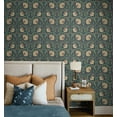 thumbnail image 7 of NextWall Bluestone & Clay Pimpernel Garden Peel and Stick Wallpaper, 7 of 7