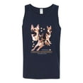 thumbnail image 2 of If It's Not a German Shepherd It's Just a Dog Gift | Mens Dog Lover Graphic Tank Top, Navy, Large, 2 of 3
