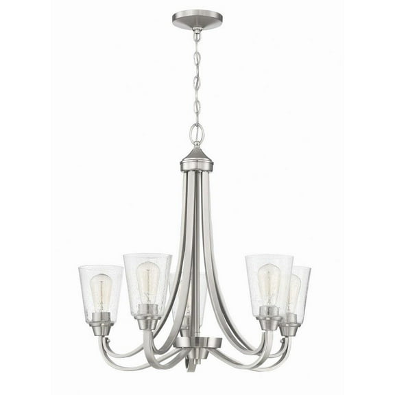 Five Light Chandelier 26 inches Wide By 27 inches High Bailey Street Home 139-Bel-3827665