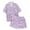 t#102Light Pink238, variant on CAIVO Kids Toddler Girls Gradient Fish Scale Print Outfit Sets 2 Piece Summer Short Sleeve Blouse Shorts Cute Clothes Sets