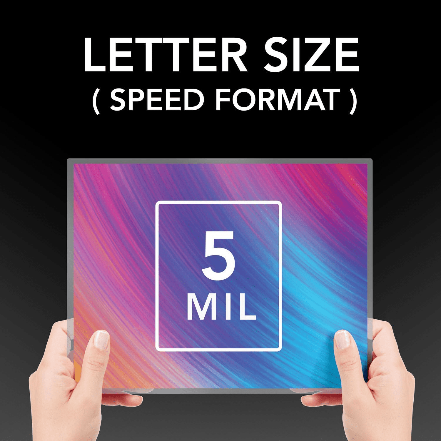 Laminating Sheets, Thermal Laminating Pouches, Letter Size, 5 Mil, Speed Format, EZUse, 200 Pack