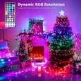 thumbnail image 2 of Guirnalda de luces navideñas BrizLabs de 10 m, 100 LED RGB, 2 of 8