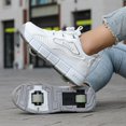 thumbnail image 1 of Adult 2-Wheels Detachable Speed Inline Roller Skates Shoes Wheeled Racing Powerslide Sneakers For Men And Women Shoe With Wheel, 1 of 5