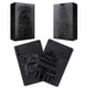 thumbnail image 4 of Eay Black Playing Cards Naipes de plástico Cartas de póquer Luxury Cool Black Tamaño estándar 52 Poker (Torre Negra), 4 of 5