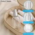 thumbnail image 3 of Botellas pulverizadoras Doromy de vidrio transparente de 30 ml, 4 unidades, recargables, 3 of 6