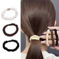 thumbnail image 2 of 8Pieces Elastic Scrunchies MultiUse Stretchy Hair Bands Solid Color Hairtie For Women Girl Hair Styling Essential Multicolor, 2 of 4