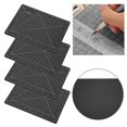 thumbnail image 4 of 4 Pcs Tapis de Découpe A5 Noir Modèle PVC Tapis de Découpe Papier de Sculpture Gravure Échelle, 4 of 5