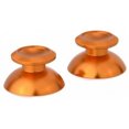 thumbnail image 4 of YUNDAP 2pcs Grip Stick for PS4 Xbox One Game System Controller Universal Metal Mushroom Rocker Cap Gold, 4 of 8