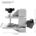 thumbnail image 2 of Pet Grooming Table Arms Clamp - Metal Dog Grooming Table Arm H Bar Clamp Holder (Inner Dia 2×2cm), 2 of 5
