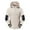 Khaki, variant on Men's Coats And Jackets Hooded Men's Detachable Cap Waterproof, Dirt-Proof, Wind-Proof, Tear-Resistant Zipper Casual Warm Jacket Black XXXXL JE