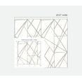 thumbnail image 6 of NextWall Harbor Grey Quartz Geo Peel and Stick Wallpaper, 6 of 9