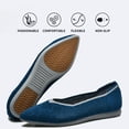 thumbnail image 5 of LANCROP Women's Slip-On Knit Ballet Flats, Flexible Breathable Casual Dress Shoes, 5 of 9
