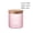 C, variant on Ribbed Glass Jar with Bamboo Lid - Elegant Storage Solution