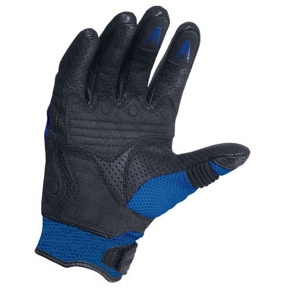Castle Blast Air Flow Motorcycle Gloves Blue MD