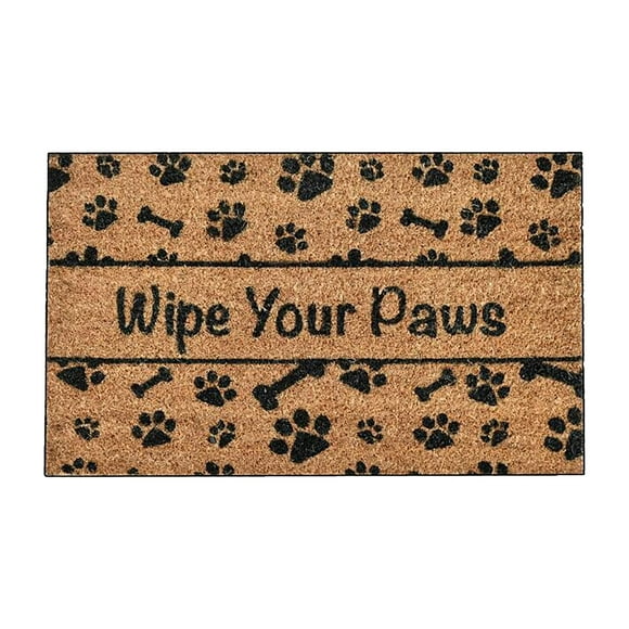 Funny Greetings Door Mat Summer Door Mats Coco Coir Floor Mat Fun Slogan Doormats ‘Shoes Off Y'All’ Front Doormat with Non-silp Backing ,Welcome Mat 16''x24''Fade Resistant Entry Mat for Front Porch