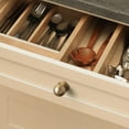 thumbnail image 7 of Goo-Ki 6 Pack 0.98" Hole Center Champagne Bronze Cabinet Drawer Knobs, Zinc Alloy Cabinet Handles with Flower Design for Bar Cupboard Closet Wardrobe, 7 of 7