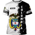 thumbnail image 2 of Personalized Colombia Shirts Colombia Flag Shirt Colombian T-Shirt for Men Colombian Shirts for Men and Women (4XL), 2 of 5