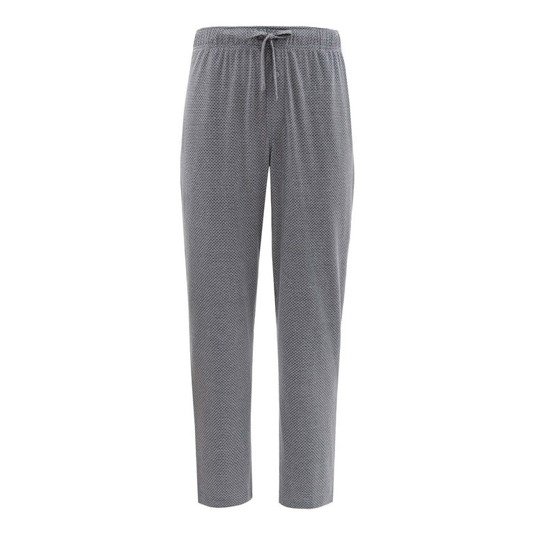 George Men's and Big Men's Breathable Mesh Knit Sleep Pajama Pants, S-5XL 